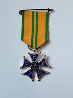 KNBLO Nijmegen mars vierdaagse medaille kruis 5e deelname, Verzamelen, Ophalen of Verzenden, Landmacht, Nederland, Lintje, Medaille of Wings