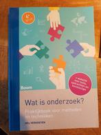 Nel Verhoeven - Wat is onderzoek?, Boeken, Wetenschap, Nel Verhoeven, Ophalen of Verzenden, Zo goed als nieuw