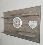 Wandbord steigerhout incl. accessoires, Huis en Inrichting, Woonaccessoires | Wandplanken en Boekenplanken, Ophalen, Zo goed als nieuw