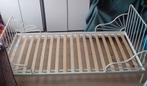 Ikea minnen meegroeibed met matras (z.g.a.n.) 200x80cm, Huis en Inrichting, Slaapkamer | Bedden, Ophalen, Eenpersoons, Wit, Zo goed als nieuw