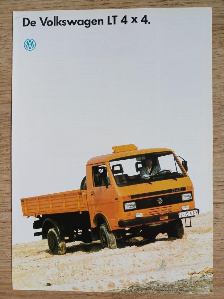 VW LT 4x4 brochure, Boeken, Auto's | Folders en Tijdschriften, Zo goed als nieuw, Volkswagen, Verzenden