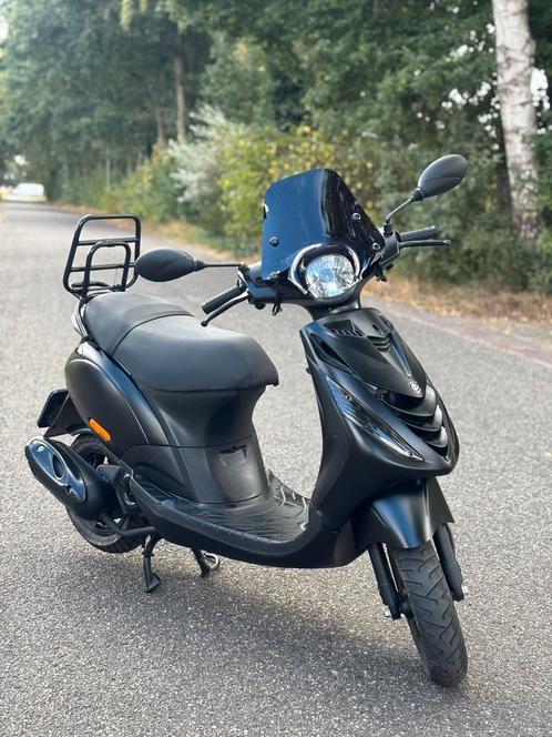 ✅ Zeer Nette Piaggio Zip Sp Brom 2015 BLACK ON BLACK! ✅, Fietsen en Brommers, Scooters | Piaggio, Zo goed als nieuw, Zip, Ophalen of Verzenden