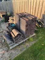 Kleine partij dakpannen, Doe-het-zelf en Verbouw, Ophalen, Gebruikt, Steen of Klei, 5 tot 10 m²