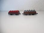 2 stuks minitrix wagons met olievaten n spoor nr 51-3513, Hobby en Vrije tijd, Modeltreinen | N-Spoor, Gelijkstroom, Trix, Ophalen of Verzenden