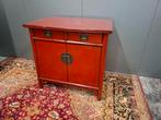 Vintage Chinees houten dressoir kabinet geleefd. Kijk omschr, Ophalen, Gebruikt