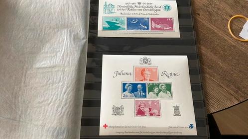 #114 Verzameling Herdenkingsvelletjes los te koop, Postzegels en Munten, Postzegels | Volle albums en Verzamelingen, Nederland
