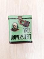 spaarbusje Vrije universiteit, Ophalen of Verzenden, Gebruikt, Metaal of Blik, Overige thema's