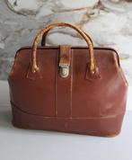 Vintage reistas in Burberry stijl, jaren '60, 40 tot 60 cm, 30 cm of meer, Gebruikt, Bruin