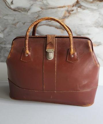 Vintage reistas in Burberry stijl, jaren '60 beschikbaar voor biedingen