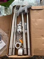 Nieuwe Vlagstok + vlagstok houder stainless steel, Ophalen of Verzenden