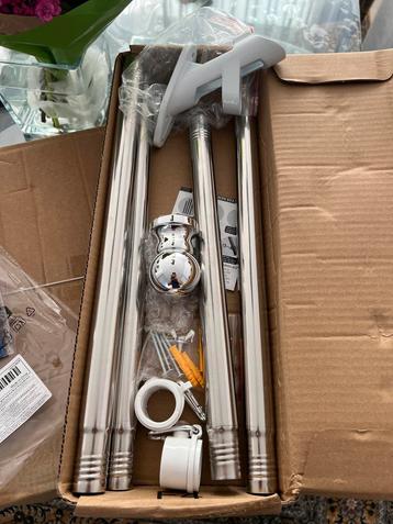 Nieuwe Vlagstok + vlagstok houder stainless steel beschikbaar voor biedingen