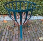 Zeer stevige grote zwart stalen kwaliteits vuurkorf 45Bx54H, Ophalen, Gebruikt, Vuurkorf