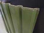 restje damwandplaten groen 7 st 103x120cm Profielplaat staal, Doe-het-zelf en Verbouw, Platen en Panelen, Ophalen, Overige materialen