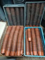 Diverse kweekpotten plantenpotten bloempotten 9 cm, Kunststof, Gebruikt, Rond, Ophalen of Verzenden