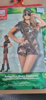 Army Jumpsuit Dames - Carnaval Kostuum, Ophalen, Carnaval, Smiffys, Zo goed als nieuw