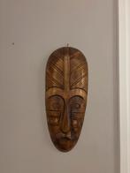 Houten Afrikaans Masker Wanddecoratie, Ophalen
