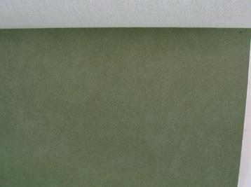 Alcantara meubelstof; zachtgroen; 1 meter NU 45 euro! beschikbaar voor biedingen