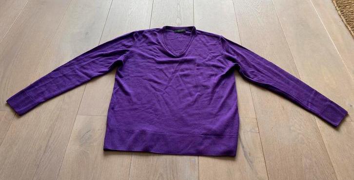 Zara trui wol M L nieuwstaat, Ophalen of Verzenden, Zo goed als nieuw, Maat 48/50 (M), Paars