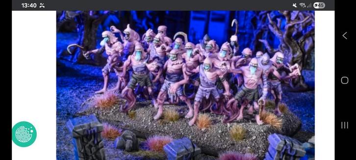 Kings of War Nightstalkers Scarecrows dungeons and dragons, Hobby en Vrije tijd, Wargaming, Ophalen of Verzenden