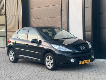 Peugeot 207 1.4 VTI 16V 5DRS 2007 Zwart Airco beschikbaar voor biedingen