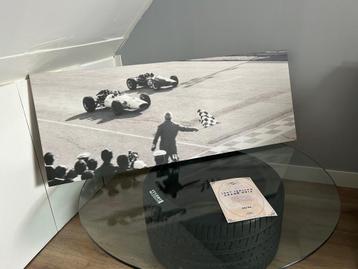 F1 canvas, 1967 Italiaanse F1 finish beschikbaar voor biedingen