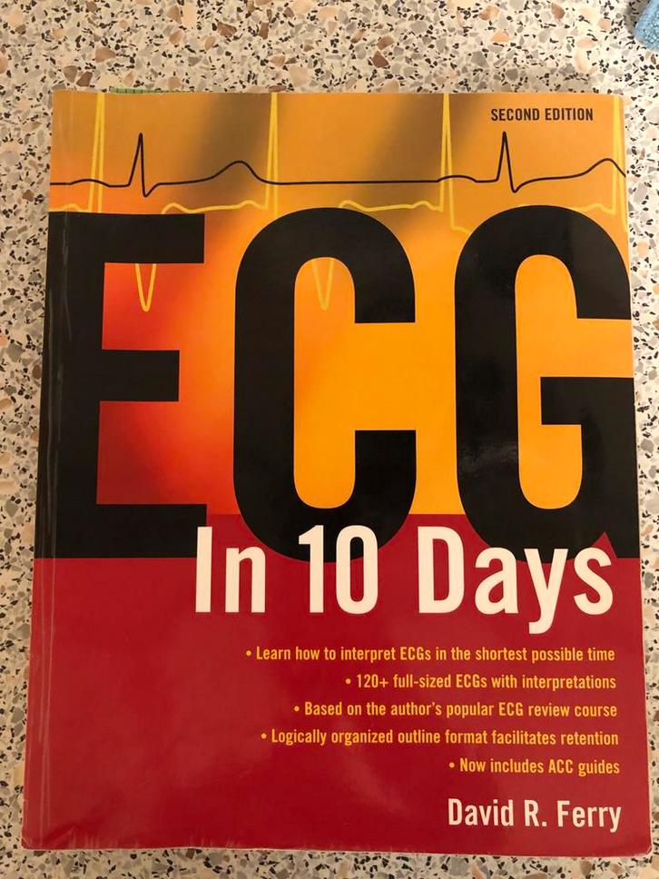 ECG in 10 Days - David R. Ferry, Boeken, Gezondheid, Dieet en Voeding, Zo goed als nieuw, Ophalen of Verzenden