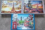 Diverse *** PUZZELS GMBH *** 3 stuks, Ophalen of Verzenden, 500 t/m 1500 stukjes, Zo goed als nieuw, Legpuzzel