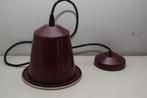Hanglamp in vorm van koffie cup. Donkerrood. Nieuw., Ophalen of Verzenden, Nieuw, Metaal, Minder dan 50 cm