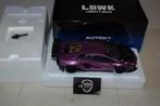 1:18 LAMBORGHINI AVENTADOR LB purple Autoart 79242 WRH, Verzenden, Zo goed als nieuw, Auto, Autoart