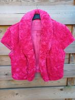 Fel roze teddy bolero, Just B, maat 38, Kleding | Dames, Ophalen, Zo goed als nieuw