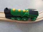 BRIO groene locomotief, Ophalen of Verzenden, Zo goed als nieuw