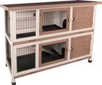 Konijnenhok Combi 2 Urban Bruin, 110 cm of meer, Ophalen of Verzenden, 90 cm of meer, Hok