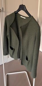 Sibin Linnebjerg kort vest olijfgroen maat L, Ophalen, Maat 42/44 (L), Zo goed als nieuw, Sibin Linnebjerg