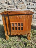 Prachtige antieke Rose Marie Art-deco houtkachel, Huis en Inrichting, Kachels, Ophalen, Gebruikt, Houtkachel, Vrijstaand