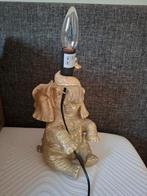 Goudkleurige olifanten lamp, Ophalen of Verzenden, Zo goed als nieuw