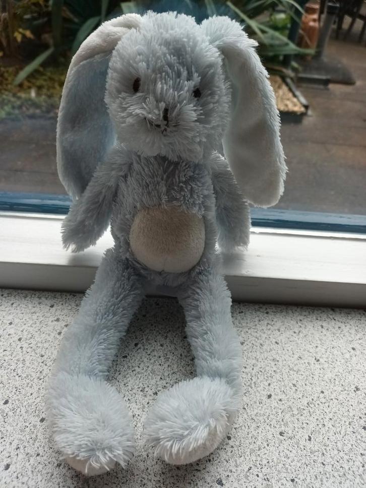 Konijn van Blokker  Bobbie Blue Happy Horse licht blauw, Kinderen en Baby's, Speelgoed | Knuffels en Pluche, Zo goed als nieuw