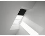 4 Velux verduisterende gordijnen met plisse, Ophalen, Zo goed als nieuw, Zwart, 100 tot 150 cm