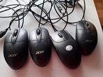 4 muizen 3 Acer en logitech, Ophalen of Verzenden, Zo goed als nieuw