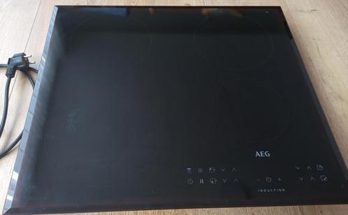 AEG IKB64301FB - Inductie kookplaat - Hob2Hood, Witgoed en Apparatuur, Kookplaten, Gebruikt, Inbouw, Inductie, 4 kookzones, Energieklasse A of zuiniger