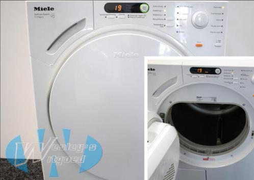 Miele condensdroger 7kg 350,- Wesley's Witgoed, Witgoed en Apparatuur, Wasdrogers, Gebruikt, Condens, Voorlader, 6 tot 8 kg, Minder dan 85 cm
