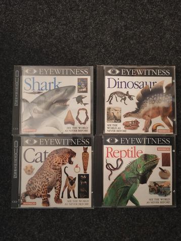 Eyewitness VideoCD Cat Shark Dinosaur Reptile beschikbaar voor biedingen