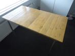 Retro vintage tafel, eettafel, bureau, WFH desk, refurbished, Ophalen, Gebruikt, Bureau