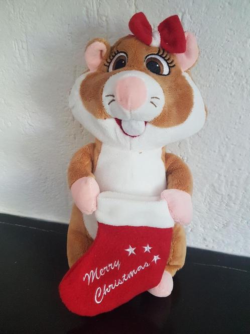 Albert Heijn hamster kerst, Kinderen en Baby's, Speelgoed | Poppen, Zo goed als nieuw, Overige typen, Ophalen of Verzenden