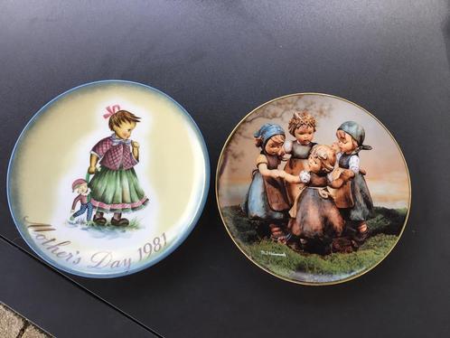 Wandborden van Goebel/Hummel., Antiek en Kunst, Antiek | Wandborden en Tegels, Ophalen of Verzenden