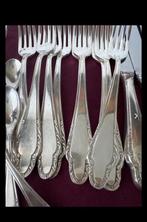Zilveren / verzilverde Bestekset uit jaren 50, Antiek en Kunst, Ophalen of Verzenden