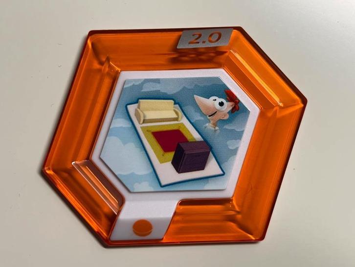 Disney Infinity 2.0 Aerial Area Rug power disc, Spelcomputers en Games, Games | Nintendo Wii U, Zo goed als nieuw, Role Playing Game (Rpg)
