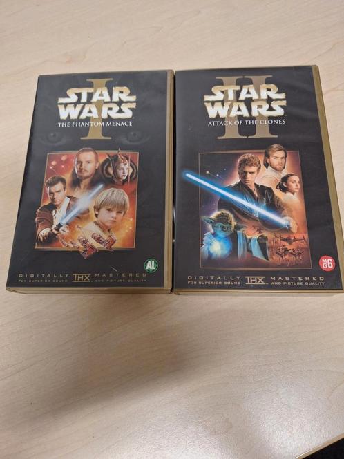VHS Star Wars I en II, Verzamelen, Star Wars, Gebruikt, Ophalen of Verzenden