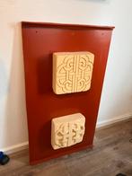 Zelf gemaakt zandstenen keltische knoop in positief/negatief, Ophalen