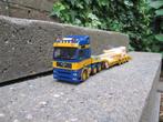 Lion Toys M.A.N TGA met 4 assige dieplader ASG { ZELDZAAM }, Ophalen of Verzenden, Zo goed als nieuw, Bus of Vrachtwagen, Lion Toys