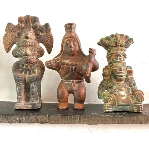 Beeldjes uit Midden Amerika, Antiek en Kunst, Kunst | Beelden en Houtsnijwerken, Ophalen of Verzenden